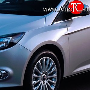 5 599 р. Переднее левое крыло Стандартное  Ford Focus  3 (2010-2015) универсал дорестайлинг, хэтчбэк дорестайлинг, седан дорестайлинг (Окрашенное)  с доставкой в г. Новочеркасск