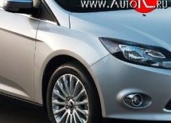 5 599 р. Переднее правое крыло Стандартное  Ford Focus  3 (2010-2015) универсал дорестайлинг, хэтчбэк дорестайлинг, седан дорестайлинг (Окрашенное)  с доставкой в г. Новочеркасск. Увеличить фотографию 1