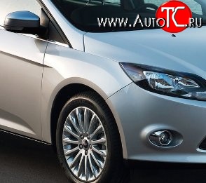 5 599 р. Переднее правое крыло Стандартное  Ford Focus  3 (2010-2015) универсал дорестайлинг, хэтчбэк дорестайлинг, седан дорестайлинг (Окрашенное)  с доставкой в г. Новочеркасск