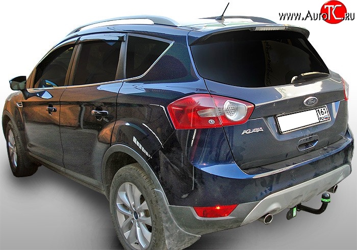 8 549 р. Фаркоп Лидер Плюс  Ford Kuga  1 (2008-2013) (Без электропакета)  с доставкой в г. Новочеркасск