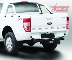 Фаркоп Souz-96 Ford Ranger RapCab дорестайлинг (2011-2016)