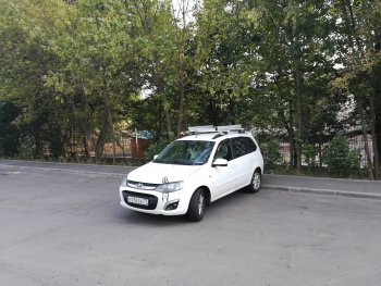 2 499 р. Багажная корзина Металл Дизайн Toyota Blade хэтчбек (2006-2012) (серебристая)  с доставкой в г. Новочеркасск. Увеличить фотографию 6