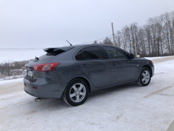 5 399 р. Верхний спойлер Sport 5D (хетчбек) Mitsubishi Lancer 10 хэтчбэк дорестайлинг (2007-2010) (Неокрашенный)  с доставкой в г. Новочеркасск. Увеличить фотографию 5