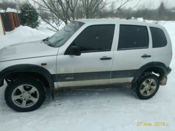 1 799 р. Арки крыльев Кураж 2  Chevrolet Niva  2123 (2002-2008), Лада 2123 (Нива Шевроле) (2002-2008) (Неокрашенные)  с доставкой в г. Новочеркасск. Увеличить фотографию 7