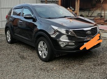 11 499 р. Правая передняя фара SAT (диодная полоса)  KIA Sportage  3 SL (2014-2016) рестайлинг  с доставкой в г. Новочеркасск. Увеличить фотографию 2