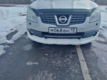 5 799 р. Накладка переднего бампера Городская Легенда Nissan Qashqai 1 дорестайлинг (2007-2010) (Неокрашенная)  с доставкой в г. Новочеркасск. Увеличить фотографию 5