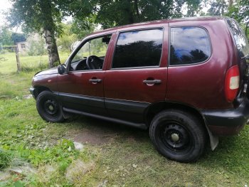 1 189 р. Пороги накладки Autodemic  Chevrolet Niva  2123 (2002-2008), Лада 2123 (Нива Шевроле) (2002-2008) (Текстурная поверхность)  с доставкой в г. Новочеркасск. Увеличить фотографию 7