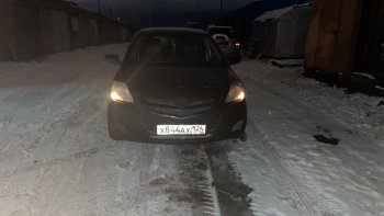 6 999 р. Передний бампер SAT  Toyota Belta/Yaris  XP90 (2005-2012) седан (Неокрашенный)  с доставкой в г. Новочеркасск. Увеличить фотографию 2