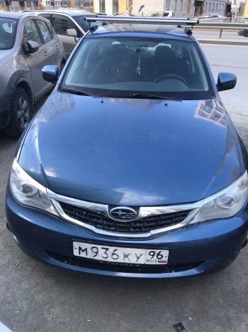 8 699 р. Передний бампер SAT  Subaru Impreza ( GE,  GH) (2007-2012) седан, хэтчбэк (Неокрашенный)  с доставкой в г. Новочеркасск. Увеличить фотографию 2