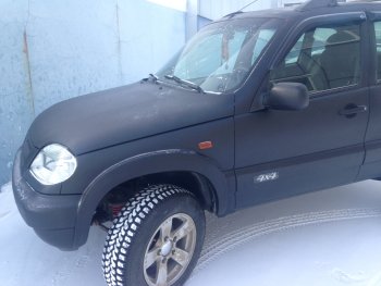 1 799 р. Арки крыльев Кураж 2  Chevrolet Niva  2123 (2002-2008), Лада 2123 (Нива Шевроле) (2002-2008) (Неокрашенные)  с доставкой в г. Новочеркасск. Увеличить фотографию 5