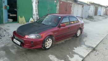 7 299 р. Передний бампер VeilSide Honda Civic EJ,EK,EM седан дорестайлинг (1995-1998) (кузов: седан)  с доставкой в г. Новочеркасск. Увеличить фотографию 9