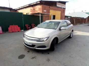 829 р. Реснички Global Tuning  Opel Astra ( H,  H GTC) (2004-2015) седан дорестайлинг, универсал, хэтчбек 3 дв. дорестайлинг, хэтчбек 5дв дорестайлинг, универсал рестайлинг, хэтчбек 3 дв. рестайлинг, хэтчбек 5дв рестайлинг (Неокрашенные)  с доставкой в г. Новочеркасск. Увеличить фотографию 21