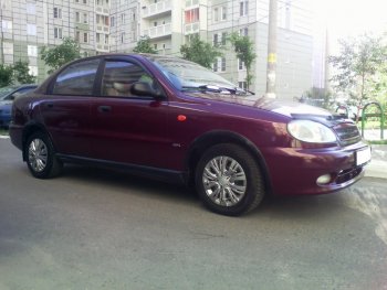 1 969 р. Комплект порогов Дельта  Chevrolet Lanos ( T100,  T150,  седан) (1997-2017), Daewoo Sense  Т100 (1997-2008), ЗАЗ Chance ( седан,  хэтчбэк) (2009-2017), ЗАЗ Sens ( седан,  хэтчбэк) (2007-2017) (Неокрашенные)  с доставкой в г. Новочеркасск. Увеличить фотографию 7