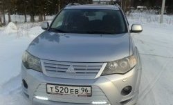 2 849 р. Накладка переднего бампера Sport  Mitsubishi Outlander  XL (2005-2009) (CW)  дорестайлинг (Неокрашенная)  с доставкой в г. Новочеркасск. Увеличить фотографию 8