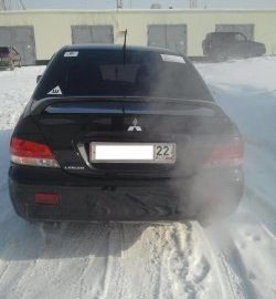 3 999 р. Средний спойлер 2.0 стандарт  Mitsubishi Lancer  9 (2003-2009) 1-ый рестайлинг седан, 2-ой рестайлинг седан (Без места под стоп-сигнал, Неокрашенный)  с доставкой в г. Новочеркасск. Увеличить фотографию 4