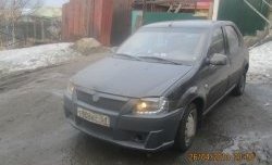 4 249 р. Передний бампер Классик 2  Renault Logan  1 (2004-2010) дорестайлинг (Неокрашенный)  с доставкой в г. Новочеркасск. Увеличить фотографию 5