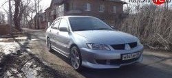 5 499 р. Накладка переднего бампера M-VRS Mitsubishi Lancer 9 1-ый рестайлинг седан (2003-2005) (Неокрашенная)  с доставкой в г. Новочеркасск. Увеличить фотографию 9