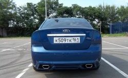 17 999 р. Задний бампер M-VRS Ford Focus 2  седан дорестайлинг (2004-2008) (Неокрашенный)  с доставкой в г. Новочеркасск. Увеличить фотографию 1