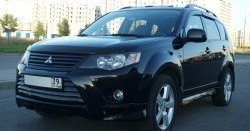 2 849 р. Накладка переднего бампера Sport  Mitsubishi Outlander  XL (2005-2009) (CW)  дорестайлинг (Неокрашенная)  с доставкой в г. Новочеркасск. Увеличить фотографию 12