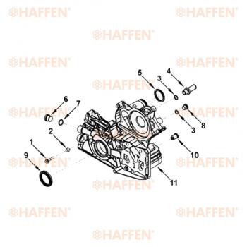 639 р. Сальник коленчатого вала передний (ISF2.8, 50.3Х65Х8, 5265266) HAFFEN  Foton Aumark, ГАЗ Баргузин (2217 автобус), ГАЗель (3302,  2705,  3221,  3221,Бизнес,  2705,Бизнес,  3302,Бизнес), ГАЗель Next (A21,A22, С41, С42,  A21,A22, С41, С42, Фермер,  A60,A63, A64,  A62,А65,  A31,A32, C45, C46), ГАЗель NN (220,  129,220,200), Соболь (2217 автобус,  2752,  2310,  2217 Бизнес автобус,  2752,Бизнес,  2310,Бизнес)  с доставкой в г. Новочеркасск. Увеличить фотографию 3