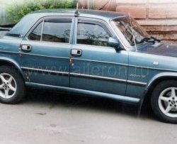 999 р. Комплект порогов Aileron ГАЗ 24 Волга седан (1985-1993) (Неокрашенные)  с доставкой в г. Новочеркасск. Увеличить фотографию 1