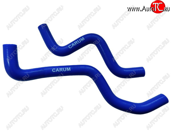 1 149 р. Патрубки радиатора печки (отв/подвод силикон) CARUM  ГАЗ ГАЗель  2705,Бизнес (2010-2025) 2-ой рестайлинг цельнометаллический фургон (комплект 2 шт.)  с доставкой в г. Новочеркасск