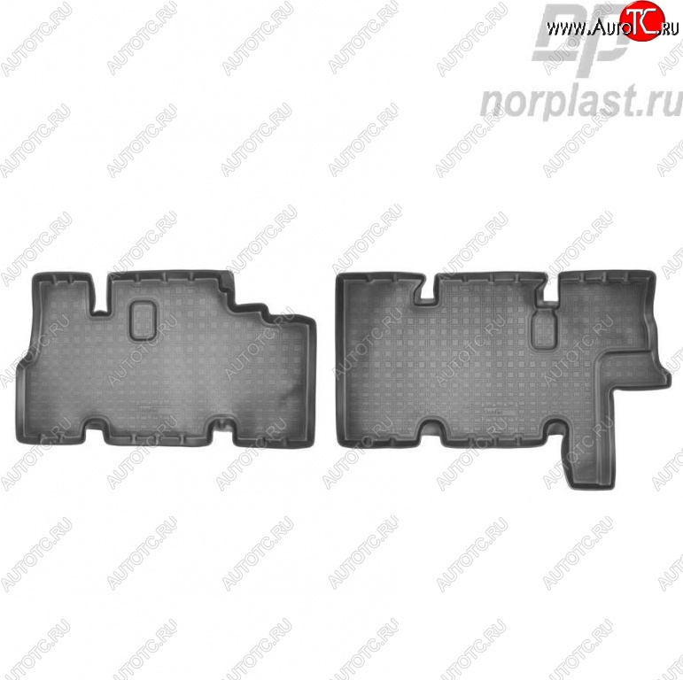 1 679 р. Коврики салона Norplast Unidec (с доп. отопителем 2-го ряда)  ГАЗ ГАЗель Next  A62,А65 (2016-2024) автобус (Цвет: черный)  с доставкой в г. Новочеркасск