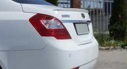 2 599 р. Лип спойлер Кураж  Geely Emgrand EC7 (2009-2016) седан дорестайлинг (Неокрашенный)  с доставкой в г. Новочеркасск. Увеличить фотографию 2