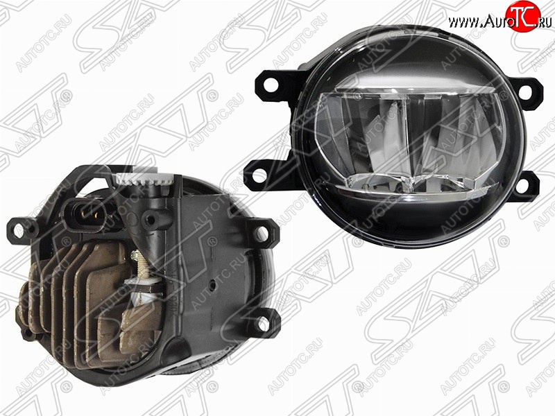 1 739 р. Правая противотуманная фара SAT (LED) Lexus CT200h A10 дорестайлинг (2011-2013)  с доставкой в г. Новочеркасск