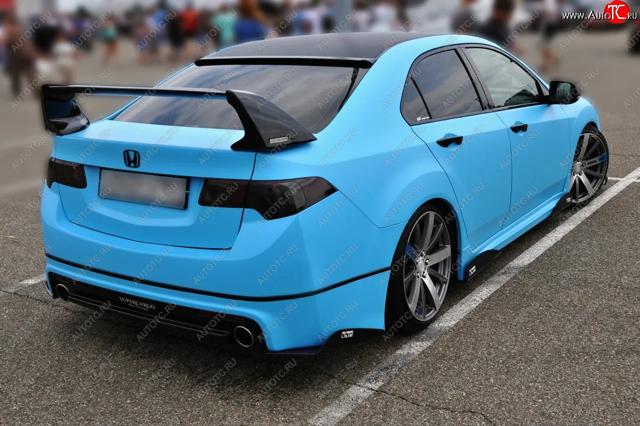 6 549 р. Спойлер Mugen  Honda Civic  FD (2005-2011) седан дорестайлинг, седан рестайлинг (Неокрашенные)  с доставкой в г. Новочеркасск