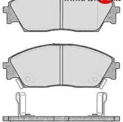 6 499 р. Передние тормозные колодки Tokico RN266M  Honda Civic  FD (2005-2011) седан дорестайлинг, седан рестайлинг  с доставкой в г. Новочеркасск. Увеличить фотографию 1