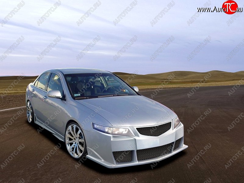 25 899 р. Передний бампер D.J. Honda Accord CL седан дорестайлинг (2002-2005)  с доставкой в г. Новочеркасск