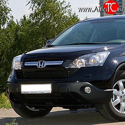 2 699 р. Дефлектор капота NovLine Honda CR-V RE1,RE2,RE3,RE4,RE5,RE7 дорестайлинг (2007-2010)  с доставкой в г. Новочеркасск