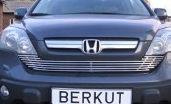 4 599 р. Декоративная вставка воздухозаборника Berkut Honda CR-V RE1,RE2,RE3,RE4,RE5,RE7 дорестайлинг (2007-2010)  с доставкой в г. Новочеркасск. Увеличить фотографию 1