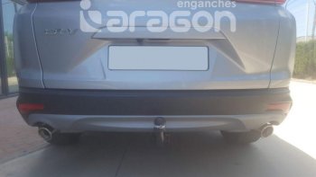 68 599 р. Фаркоп Aragon.(шар V) Honda CR-V RM1,RM3,RM4 дорестайлинг (2012-2015)  с доставкой в г. Новочеркасск. Увеличить фотографию 2