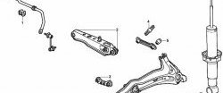 1 059 р. Полиуретановый сайлентблок верхнего поперечного рычага задней подвески Точка Опоры Honda CR-V RD1,RD2,RD3  дорестайлинг (1995-1998)  с доставкой в г. Новочеркасск. Увеличить фотографию 2