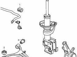 359 р. Полиуретановая втулка стабилизатора задней подвески Точка Опоры Honda CR-V RD1,RD2,RD3  дорестайлинг (1995-1998)  с доставкой в г. Новочеркасск. Увеличить фотографию 2