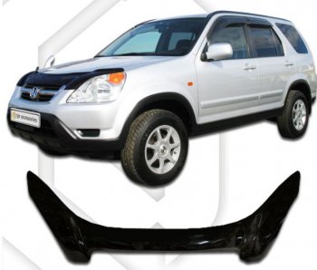 Дефлектор капота CA-Plastiс exclusive Honda CR-V RD4,RD5,RD6,RD7,RD9  рестайлинг (2004-2006)