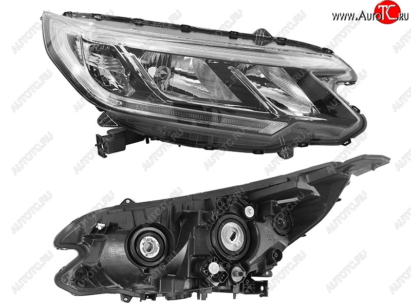 18 549 р. Правая фара SAT Honda CR-V RM1,RM3,RM4 рестайлинг (2014-2018)  с доставкой в г. Новочеркасск