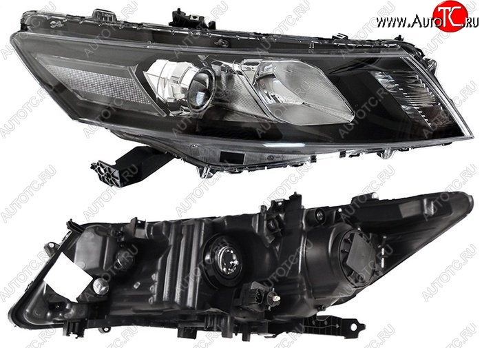 8 799 р. Правая фара SAT (с электрокорректором) Honda Crosstour 1 TF дорестайлинг (2009-2013)  с доставкой в г. Новочеркасск