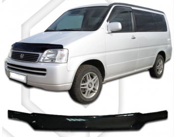 Дефлектор капота (RF1, RF2) CA-Plastic Honda (Хонда) StepWagon (Степ)  RF1,RF2 (1996-2001) RF1,RF2 минивэн дорестайлинг, минивэн рестайлинг