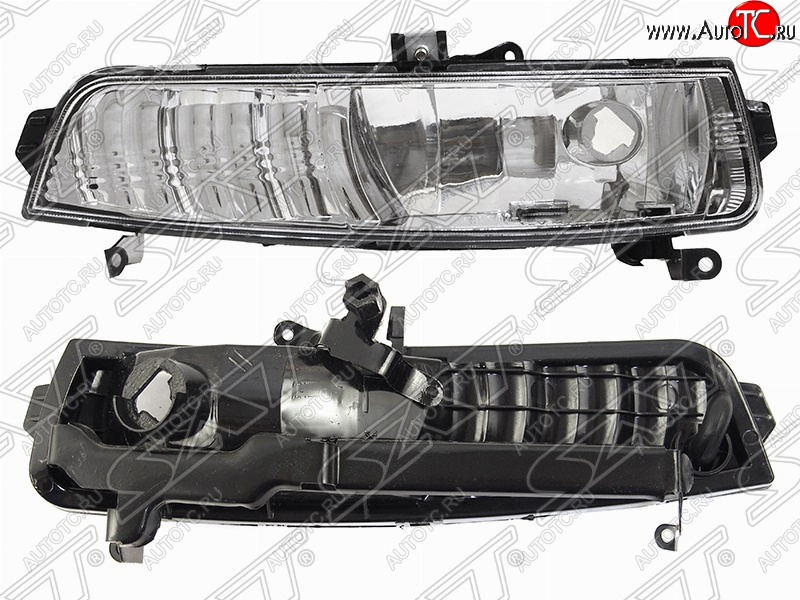 999 р. Правая противотуманная фара SAT  Hyundai Accent  MC (2005-2011) седан, хэтчбек  с доставкой в г. Новочеркасск