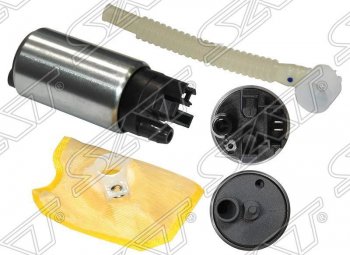 Насос топливный SAT (12- 12V / 3.0 BAR / 100L / H) Hyundai Avante, Elantra (MD), IX35 (LM), Santa Fe (DM), Solaris (RBr), Tucson (LM), KIA Rio (3 QB), Sorento (XM), Sportage (3 SL)