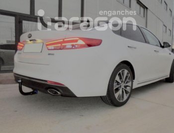 22 699 р. Фаркоп Aragon.(шар V) KIA Optima 4 JF дорестайлинг седан (2016-2018)  с доставкой в г. Новочеркасск. Увеличить фотографию 3