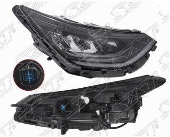 Правая передняя фара SAT (LED) Hyundai (Хюндаи) Sonata (Соната)  DN8 (2019-2022) DN8