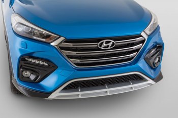 21 899 р. Передний бампер YT  Hyundai Tucson  TL (2015-2018) дорестайлинг (Неокрашенный)  с доставкой в г. Новочеркасск. Увеличить фотографию 5