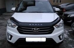 999 р. Дефлектор капота Russtal Hyundai Creta GS дорестайлинг (2015-2019)  с доставкой в г. Новочеркасск. Увеличить фотографию 1