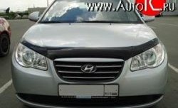 Дефлектор капота NovLine Hyundai Elantra HD (2006-2011)