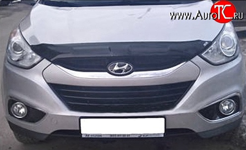 2 879 р. Дефлектор капота NovLine  Hyundai IX35  LM (2009-2018) дорестайлинг, рестайлинг  с доставкой в г. Новочеркасск