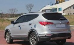 5 349 р. Комплект дефлекторов окон СТ Hyundai Santa Fe DM дорестайлинг (2012-2016)  с доставкой в г. Новочеркасск. Увеличить фотографию 2